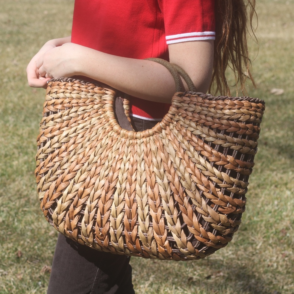Boho Straw Bag